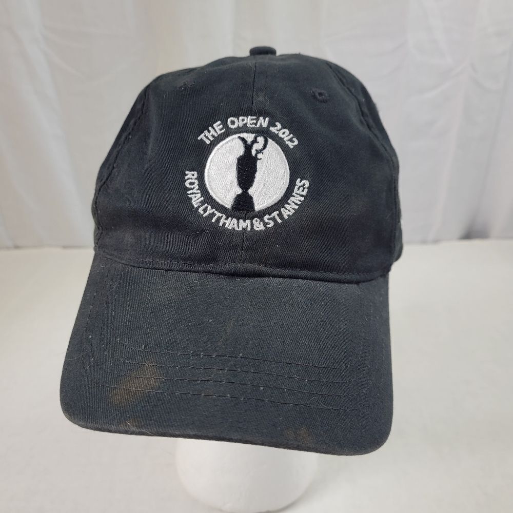 U.S. Open 2012 at Royal Lytham & St. Anne's Golf Club Adjustable Back Black Cap